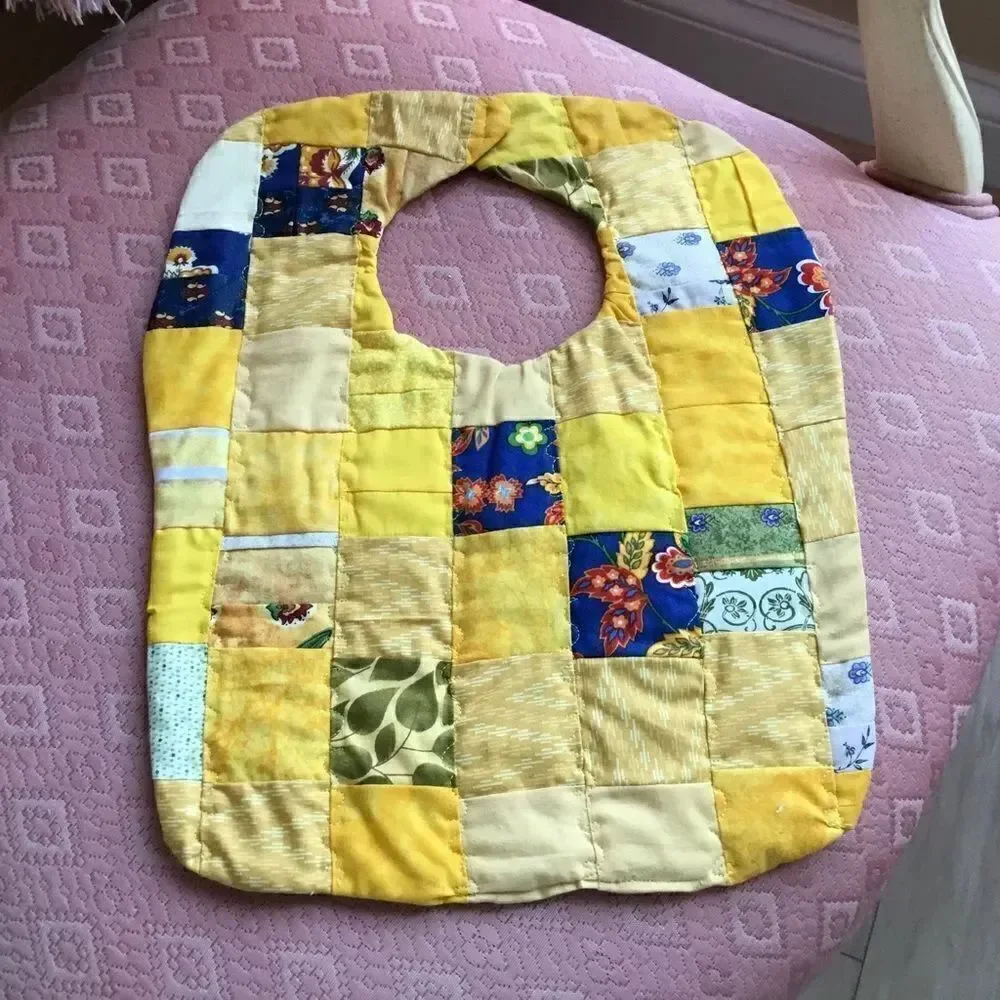 3/$25 or $12 ea. NWT Reversible Baby Bib in Yellows
